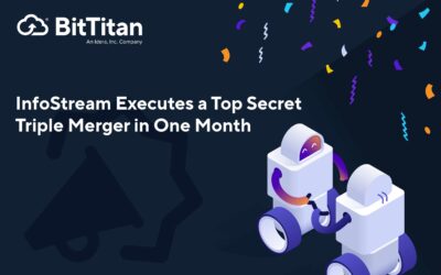InfoStream Executes a Top Secret Double Merger in One Month
