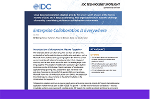 IDC: Enterprise Collaboration is Everywhere