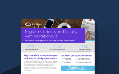 MigrationWiz for Education