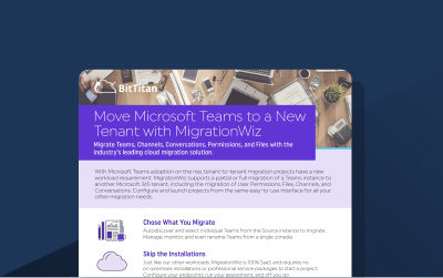 Move Microsoft Teams with MigrationWiz