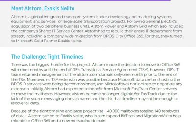 Exakis Nelite Leverages BitTitan to Complete Large Divestiture Migration on Tight Timeline
