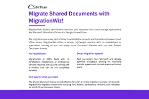 MigrationWiz for Shared Documents