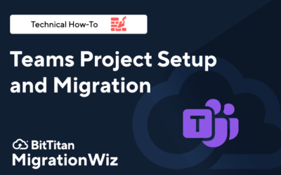 Teams Project Set Up and Migration