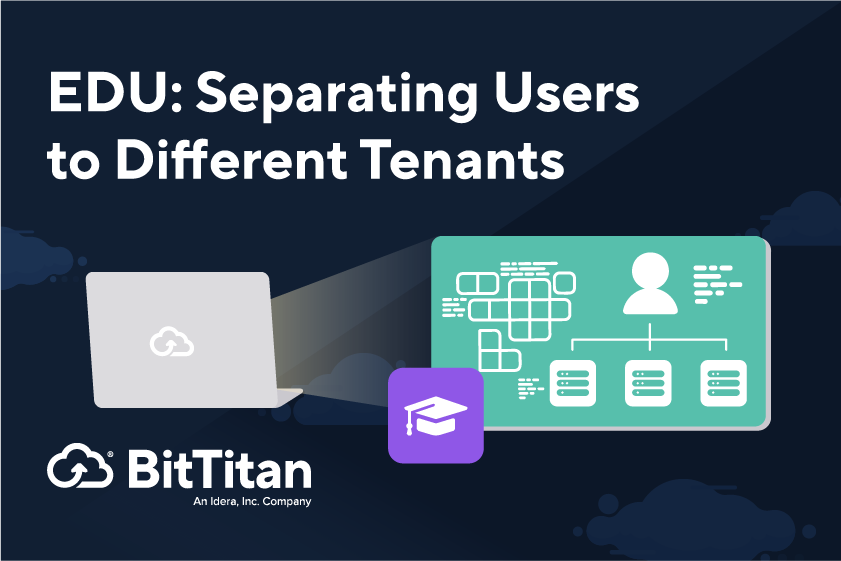 EDU: When it Makes Sense to Separate Cloud Tenants