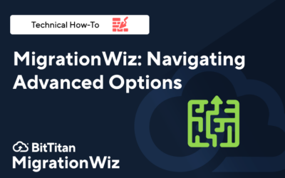 Navigating Migrationwiz Advanced Options