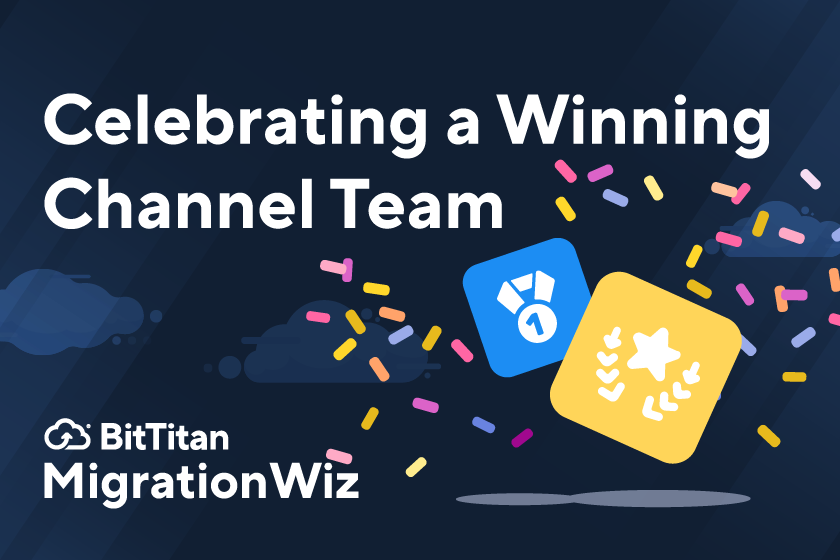 Celebrating a Winning Channel Team