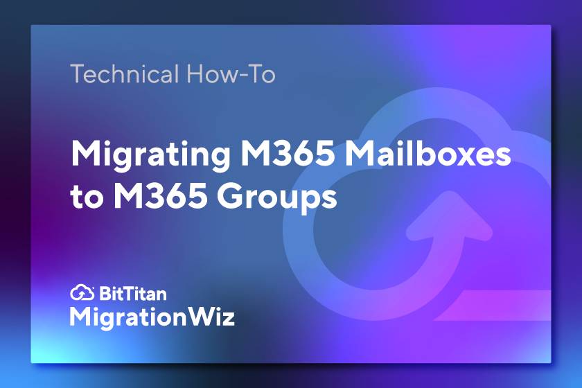 Video: Migrate a Mailbox into Microsoft Groups