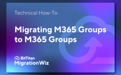 Video: Migrate Email between Microsoft Groups
