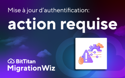 Mise à jour d’authentification : action requise