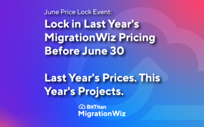 June Price Lock Event: Lock in Last Year’s MigrationWiz Pricing Before June 30