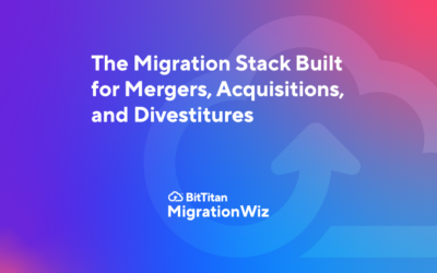 The Migration Stack Built for Mergers, Acquisitions, and Divestitures