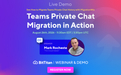 Join Our Live Webinar: Teams Private Chat Migrations in Action