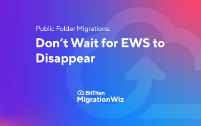 Public Folder Migrations: Don’t Wait for EWS to Disappear